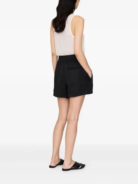 Pantaloni scurți Anine Bing negru