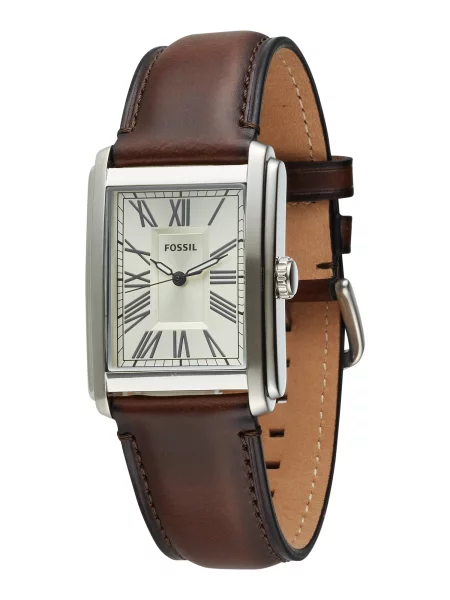 FOSSIL Ceas analogic CARRAWAY / argintiu maro