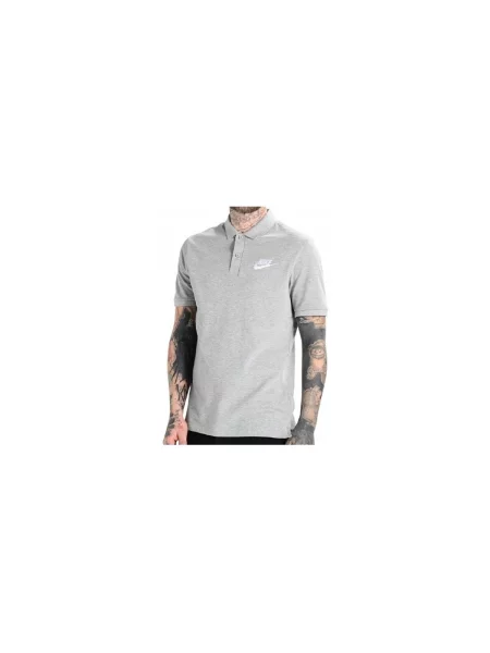 Polo majica Nike siva
