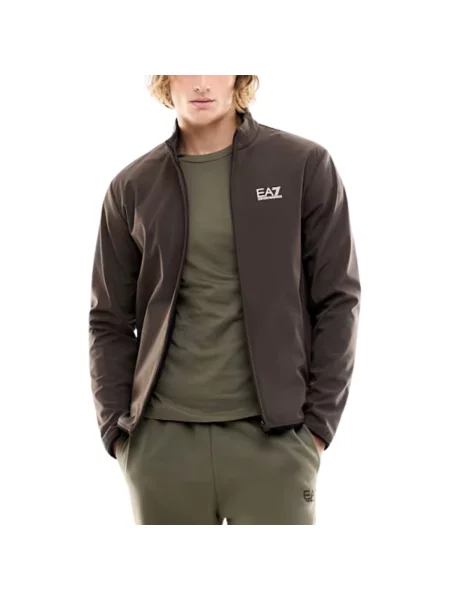Geacă Emporio Armani Ea7 maro