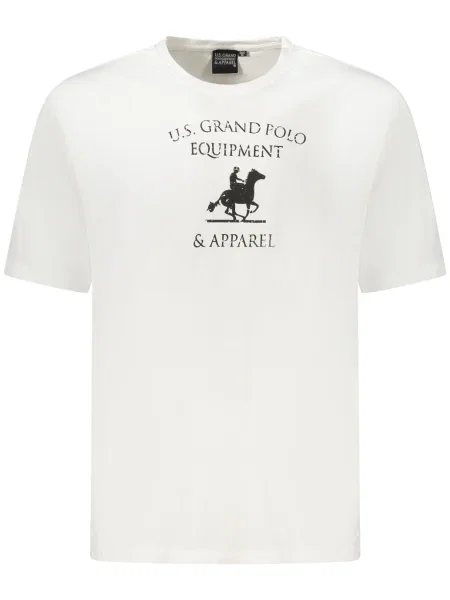 Rövid ujjú pólóing U.s. Grand Polo fehér