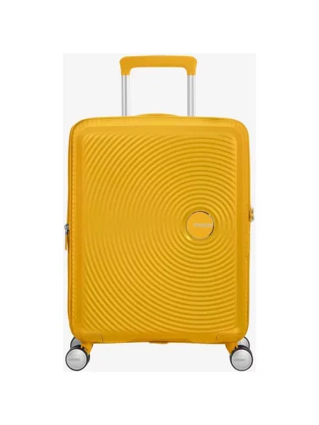 Walizka American Tourister Soundbox Spinner żółta