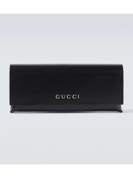 Ochelari de soare aviator Gucci negru