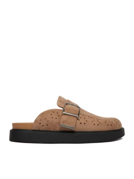 Papuci Guess Jeans bej