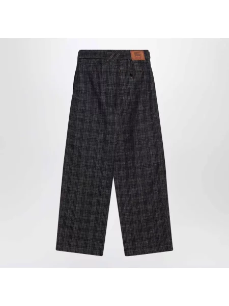 Spodnie Burberry casual czarne