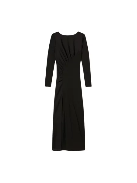 Sukienka maxi Twinset czarna