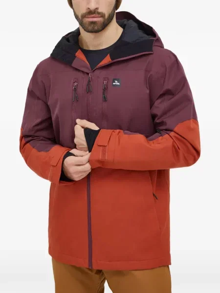 Geacă Rip Curl cu glugă portocaliu