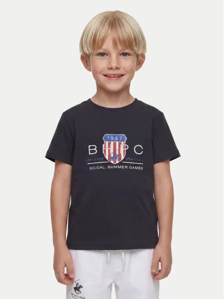 Beverly Hills Polo Club T-shirt Tamnoplava Regular Fit