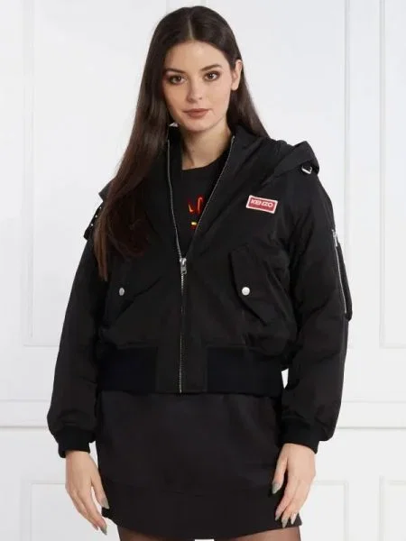 Kenzo De puf geacă bomber negru