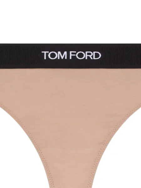 Chiloți tanga Tom Ford cu imagine roz