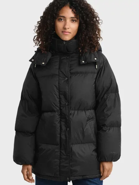 Пуховик Gant чорний