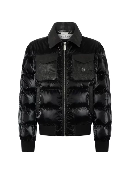 Geacă cu puf Philipp Plein negru
