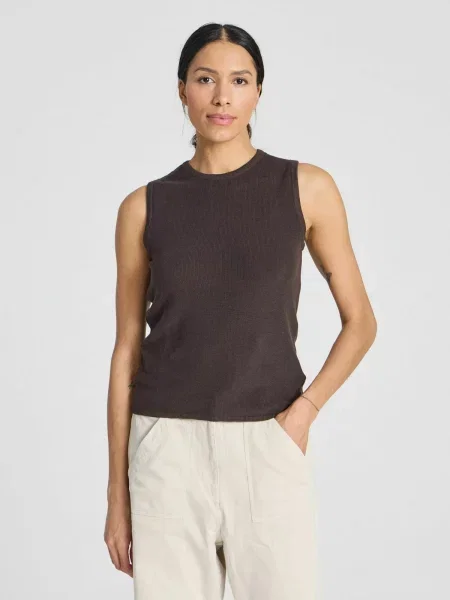 Gai+Lisva Top Sofie închis maro