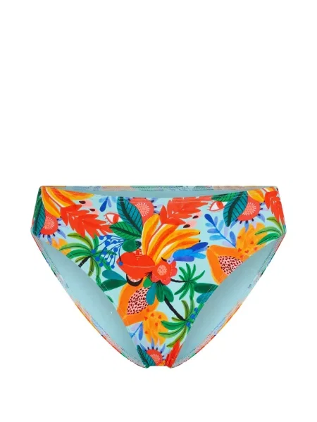 Bikini Marlies Dekkers cu model floral albastru