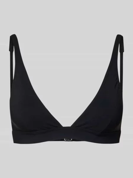 Top bikini z zapięciem na haftkę Banana Moon czarny