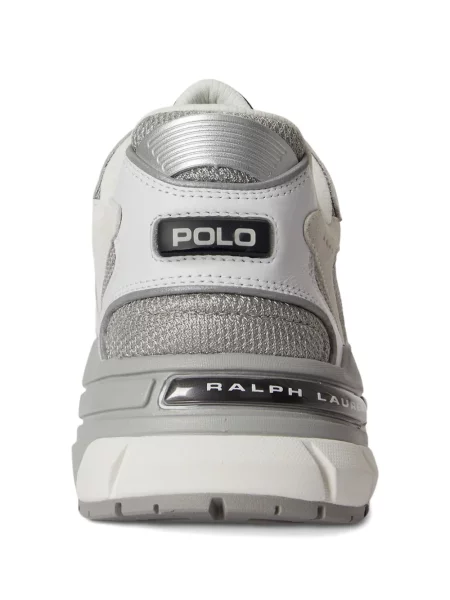 Ριγέ δερμάτινος κάλτσες Polo Ralph Lauren με κορδόνι μαύρο