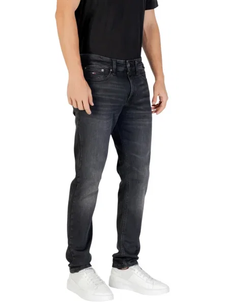 Дънки Tommy Jeans мъжки черно