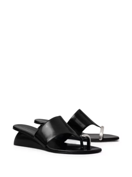 Sandale Tory Burch cu pană negru