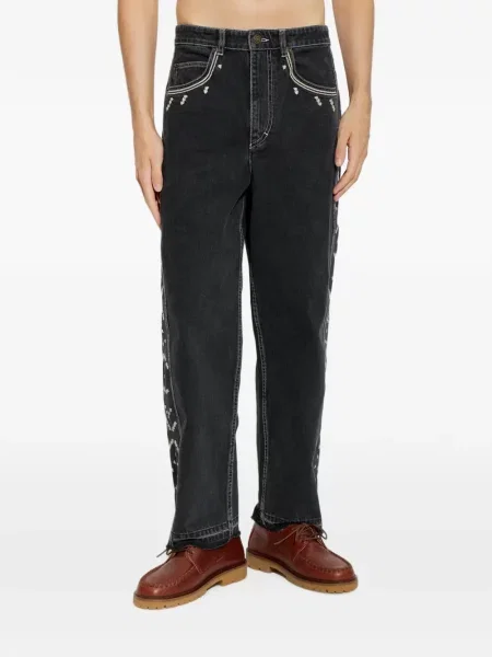 Blugi Marant cu broderie negru