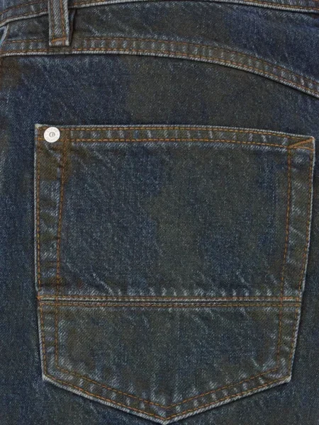 Blugi Stone Island cu strasuri albastru