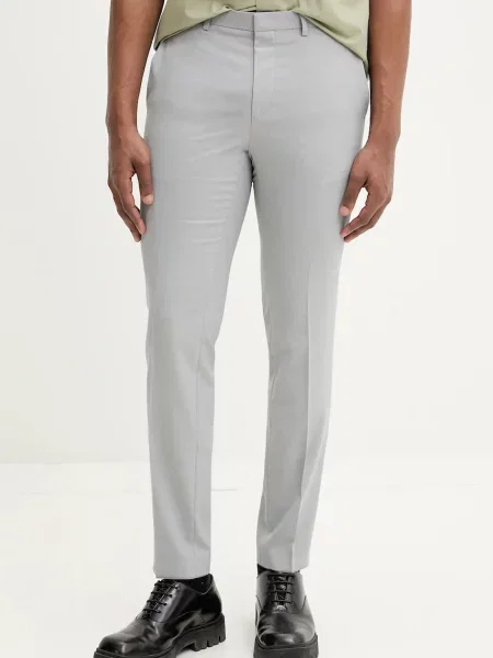 Hlače HUGO siva