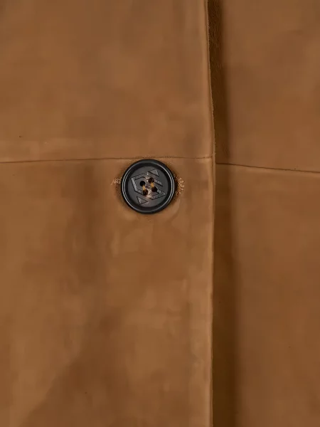 Blejzer Giuseppe Di Morabito od brušene kože smeđa