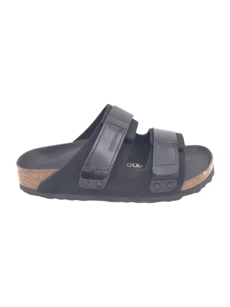 Trampki Birkenstock skórzane czarne