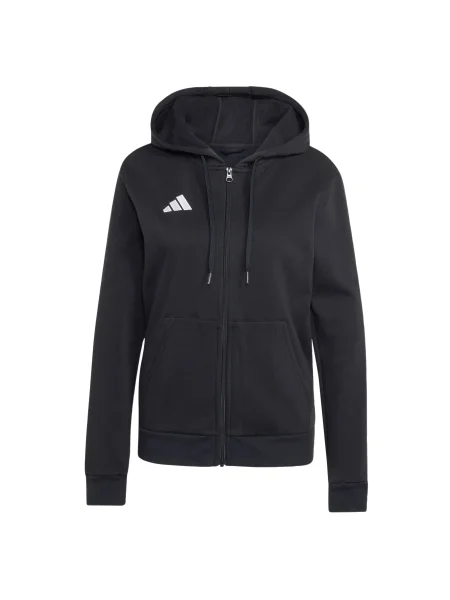 ADIDAS PERFORMANCE Sportski gornji dio trenirke crna bijela