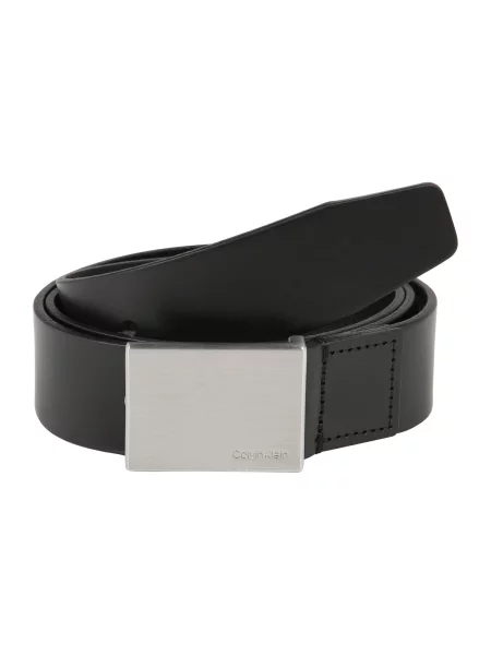 Oblekový pásek Calvin Klein černý