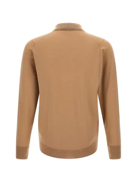 Tricou polo John Smedley de lână