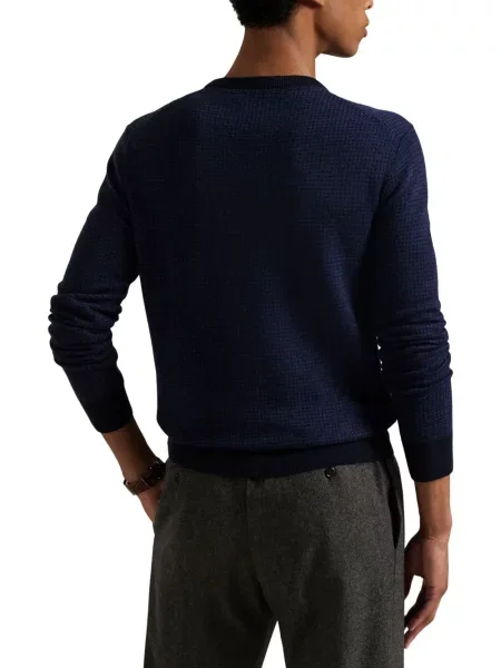 Ριγέ polo Polo Ralph Lauren με κουκούλα με αυτόγραφο λευκό