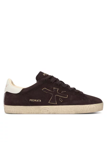 Sneakersy Premiata Stevend Var Tmavo hnedá