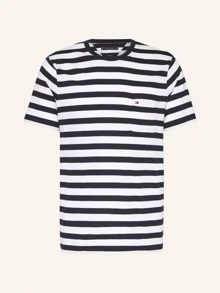 Tommy Hilfiger Tričko bílá/ tmavě modrá bílé