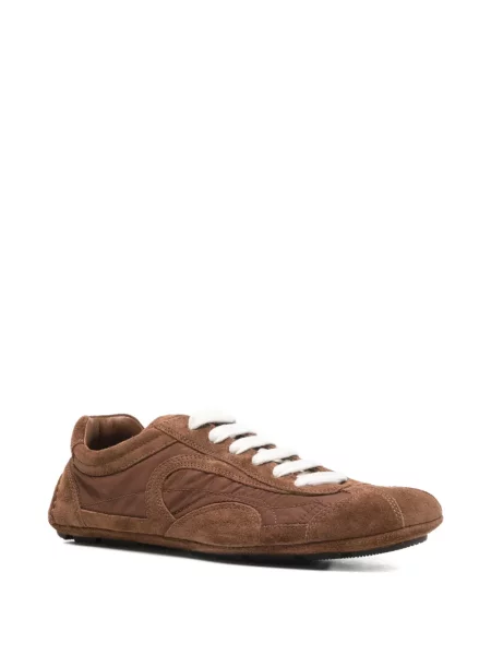 Sneakerși Prada maro