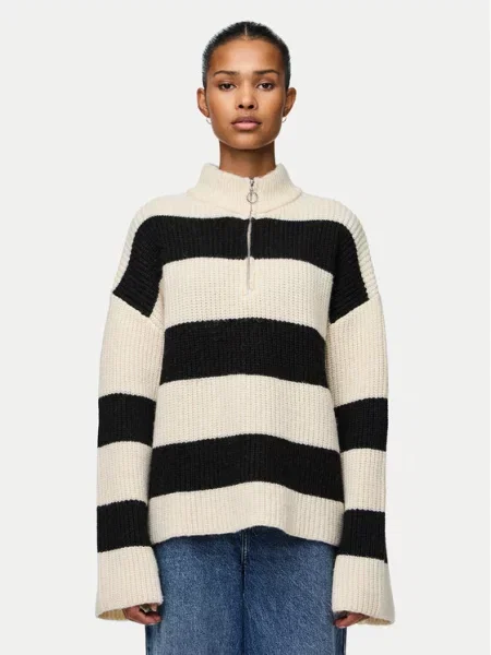 Pieces Светр Nalini бежевий