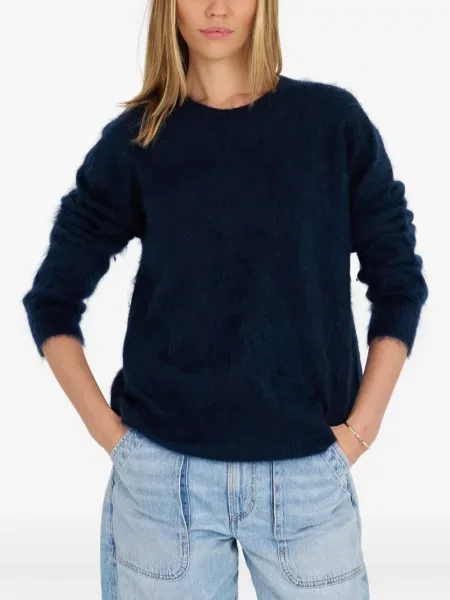 Pulover Archer Cashmere din cașmir albastru