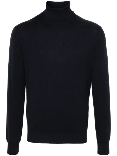 Sweter Dell'oglio wełniany niebieski