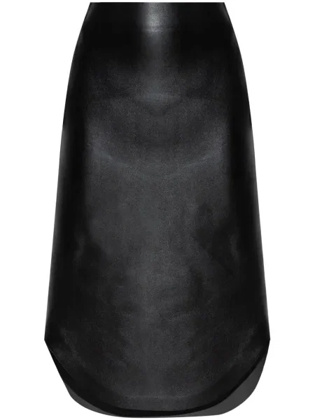 Fustă midi Diesel până la genunchi negru