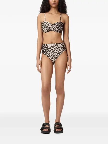 Top Allsaints cu imagine cu model leopard