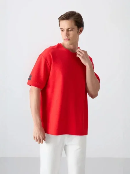 Tommy Life Tričko červená