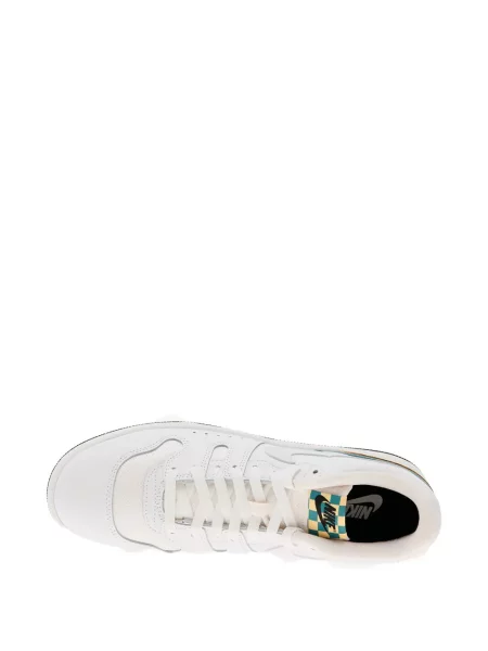 Sneakerși Nike Cortez plasă cu model piele de șarpe portocaliu