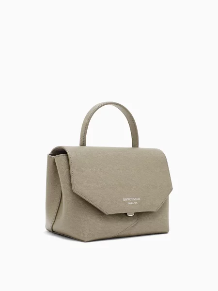 Emporio Armani Сумка Шкіра бежевий