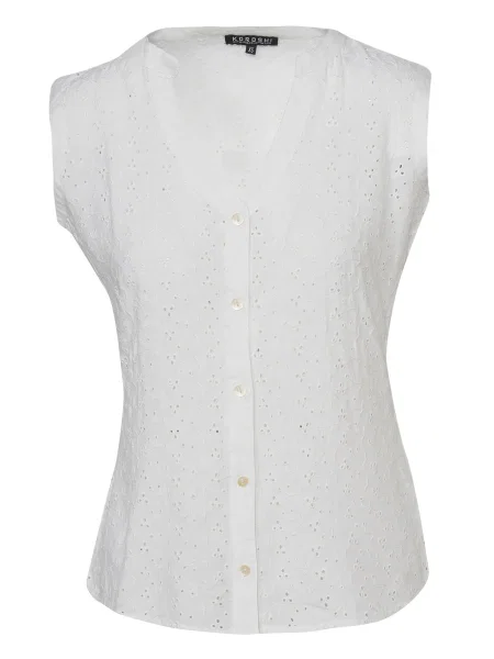 KOROSHI Bluză alb