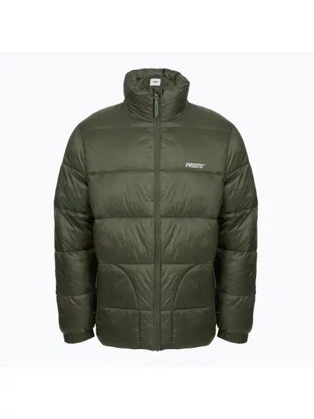Zimní bunda PROSTO Puffer olive green zelená