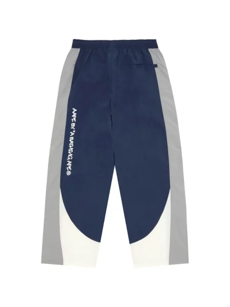 Pantaloni Aape By A Bathing Ape alergare albastru