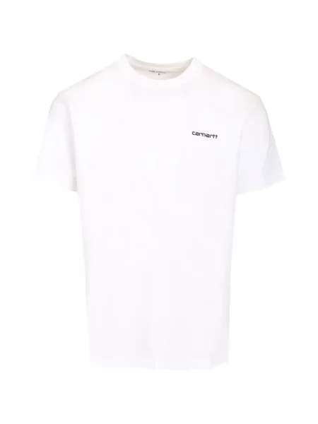 Haftowana koszulka Carhartt Wip biała