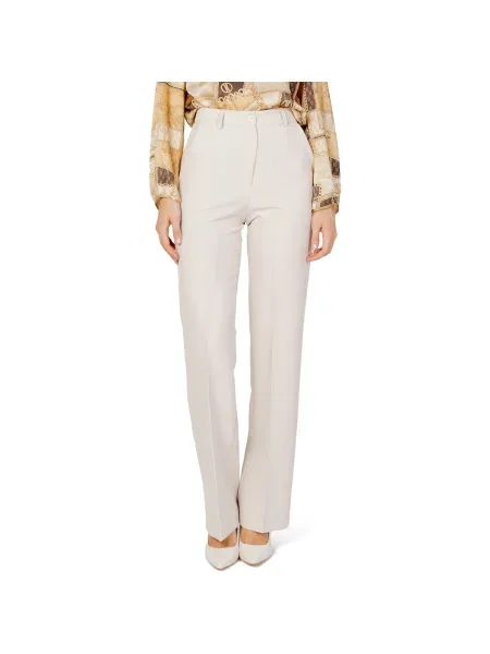 Pantaloni Hanny Deep alb