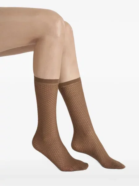 Ponožky Wolford hnedá