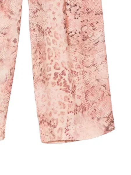 Pantaloni Ba&sh cu imagine roz