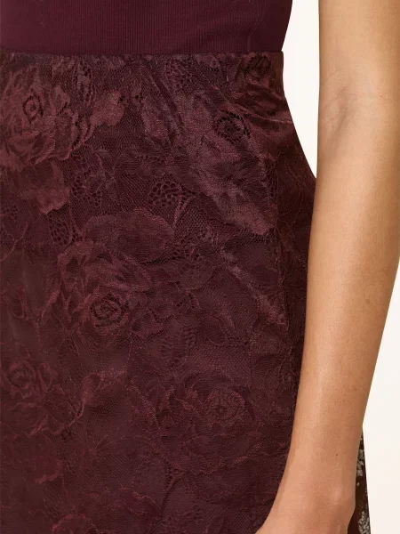 Gestuz Koronkowa Spódnica Gzleala rot